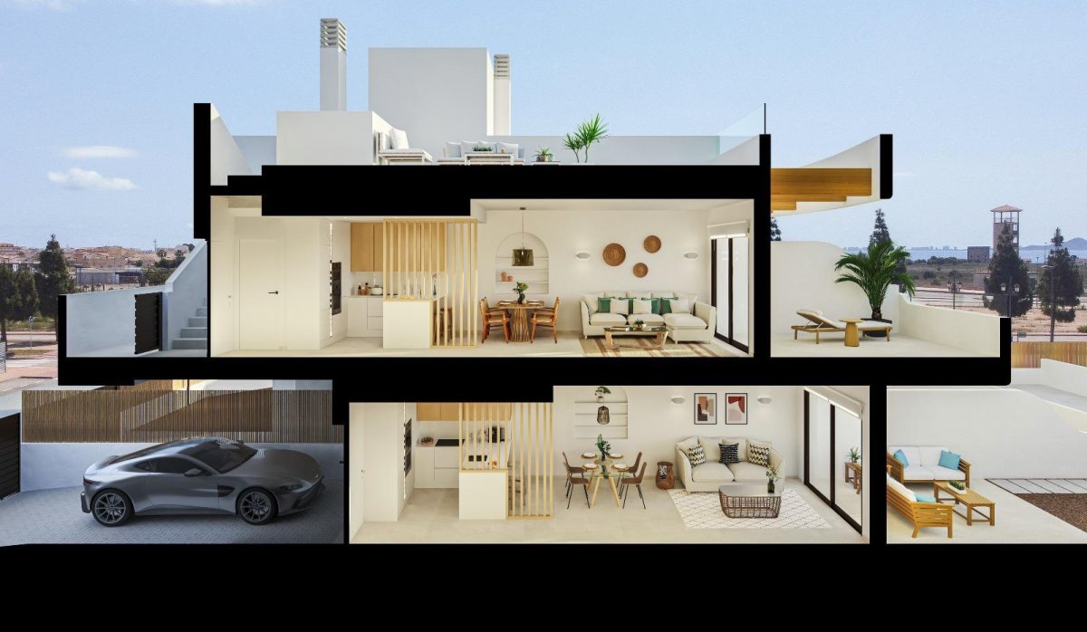 New Build - Apartment / flat - Los Alcazares - Torre del Rame