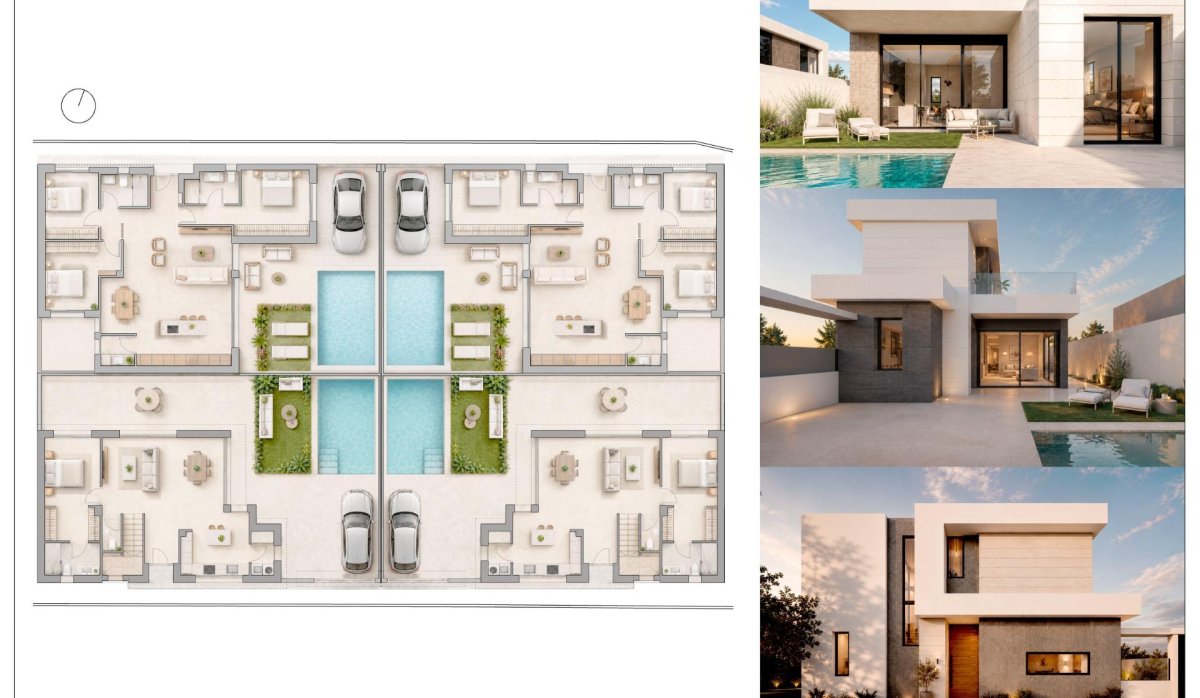 Новое здание - Villa - Pilar de La Horadada