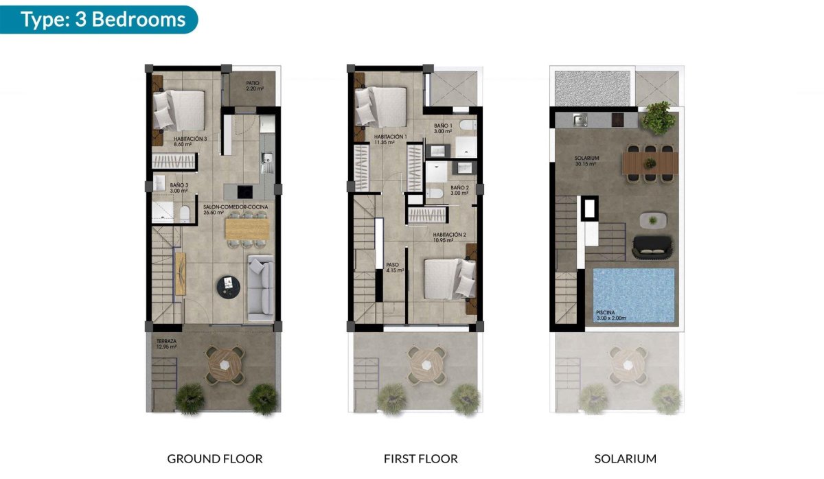 New Build - Townhouse - Dolores