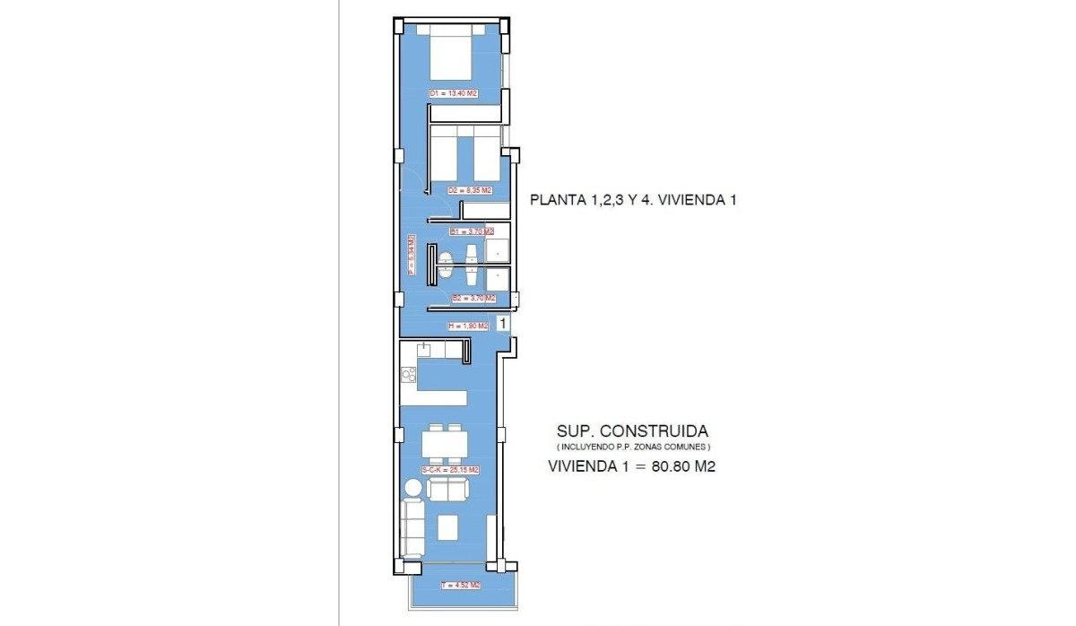 New Build - Apartment / flat - Torrevieja