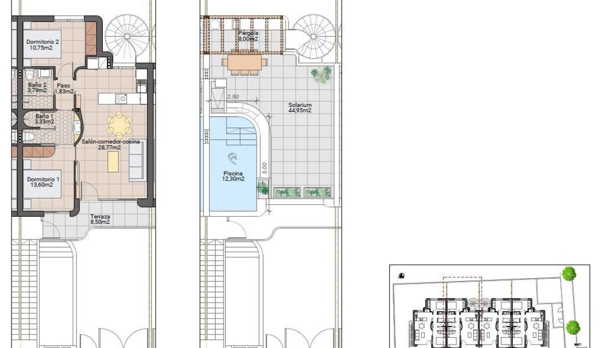 Obra nueva - Bungalow - Pilar de La Horadada