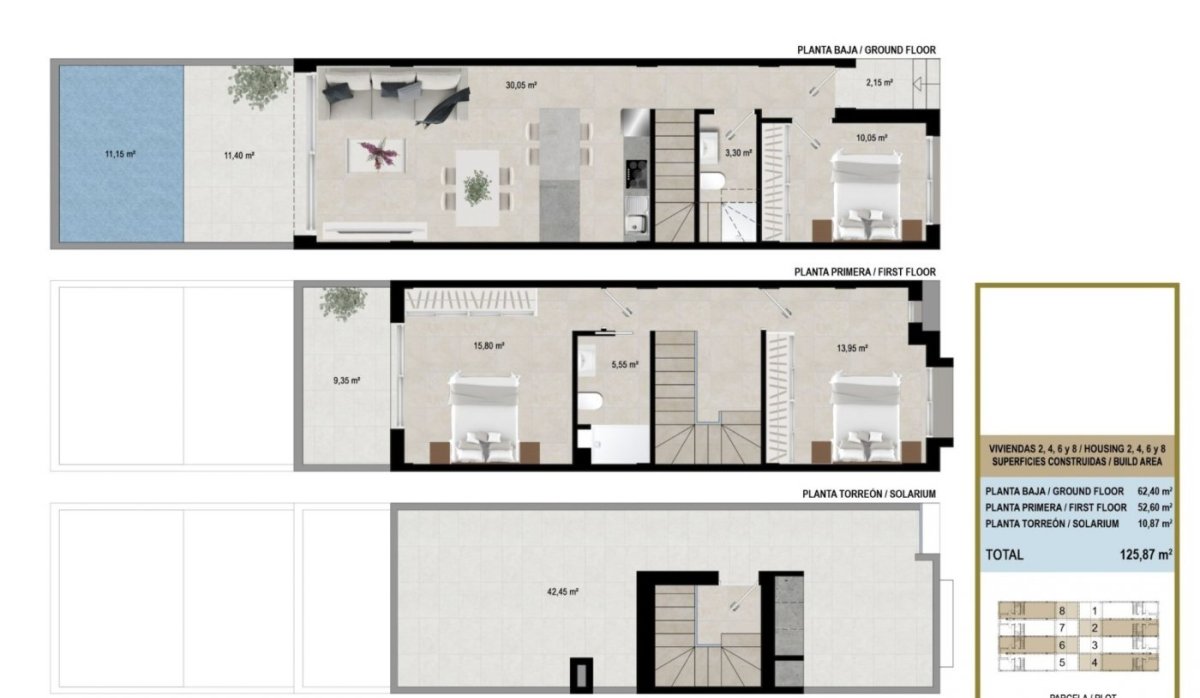 New Build - Townhouse - San Javier - pueblo