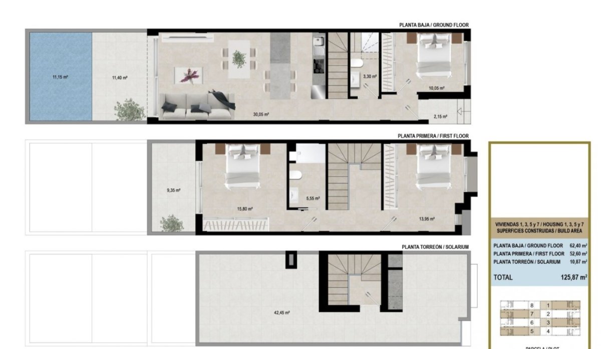 New Build - Townhouse - San Javier - pueblo