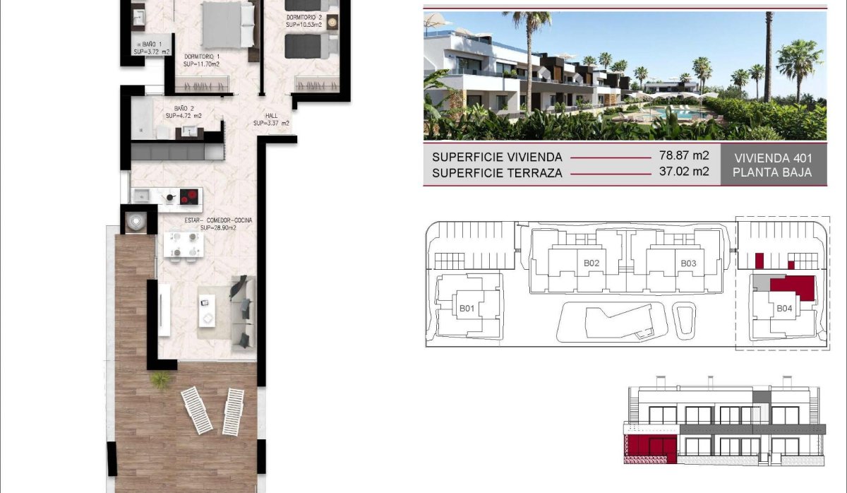 Obra nueva - Bungalow - Rojales