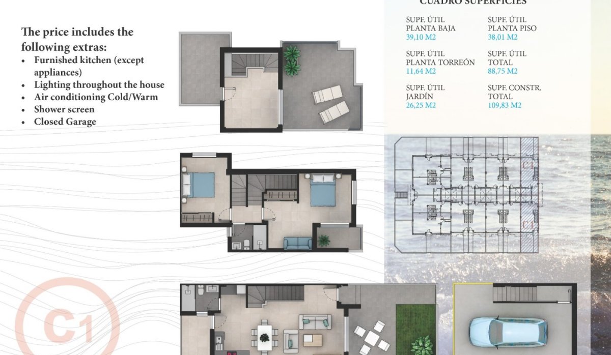 New Build - Townhouse - La Manga del Mar Menor - La Manga