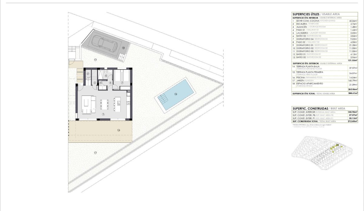 Новое здание - Villa - Polop