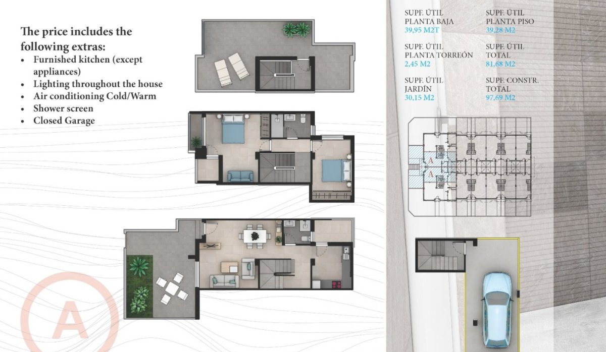 New Build - Townhouse - La Manga del Mar Menor - La Manga