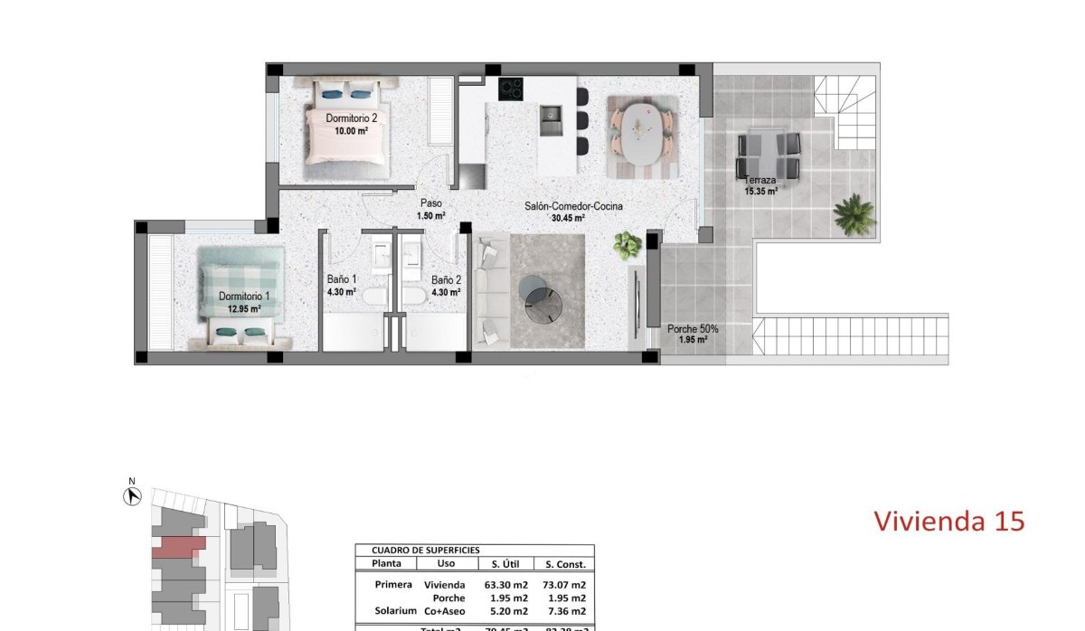 New Build - Bungalow - Pilar de La Horadada