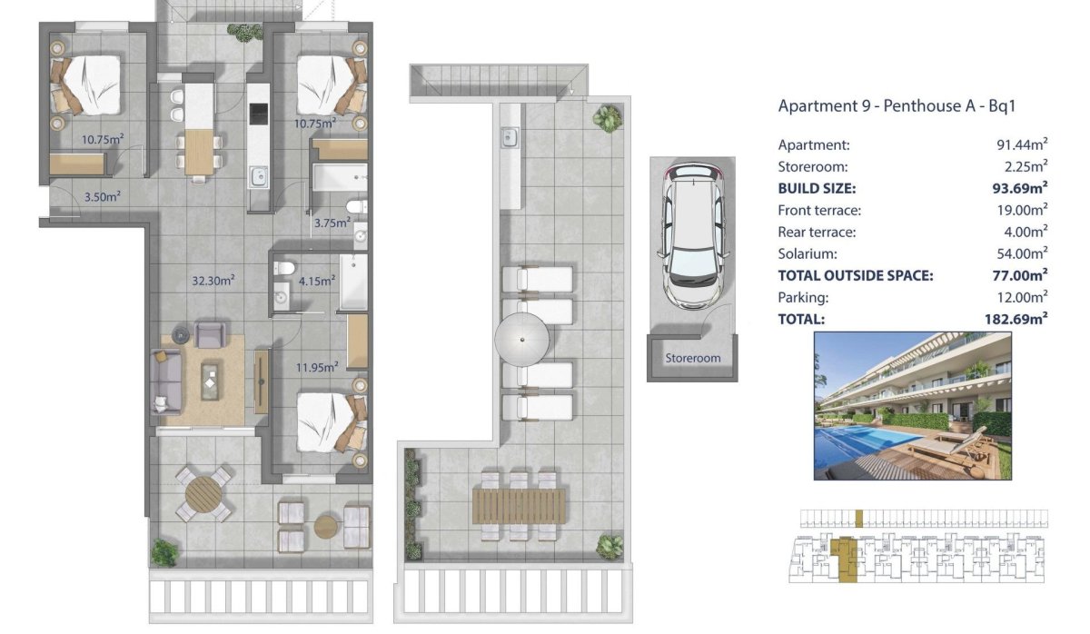 New Build - Penthouse - Los Alcazares