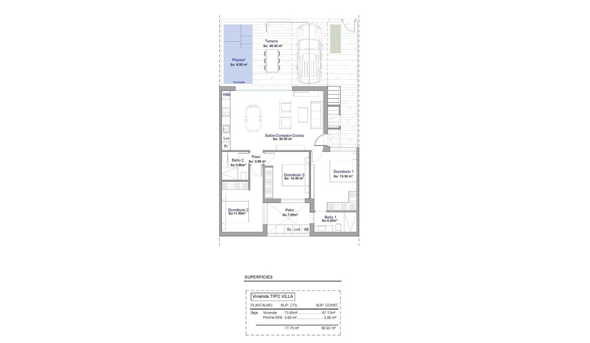 New Build - Townhouse - Alhama De Murcia