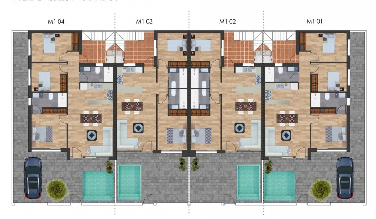 New Build - Townhouse - Torre Pacheco - Torrepacheco