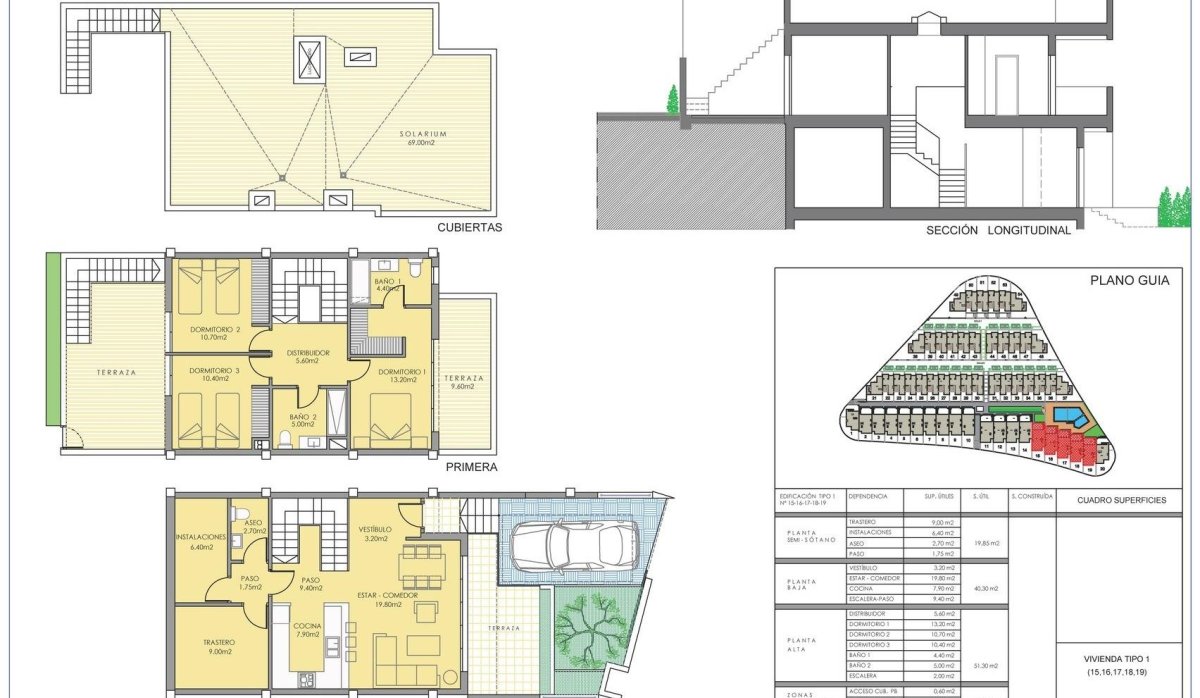 New Build - Townhouse - Monforte del Cid - Cala Finestrat