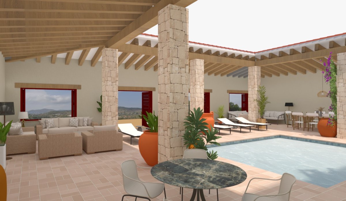 Resale - Villa - Benissa - Pueblo
