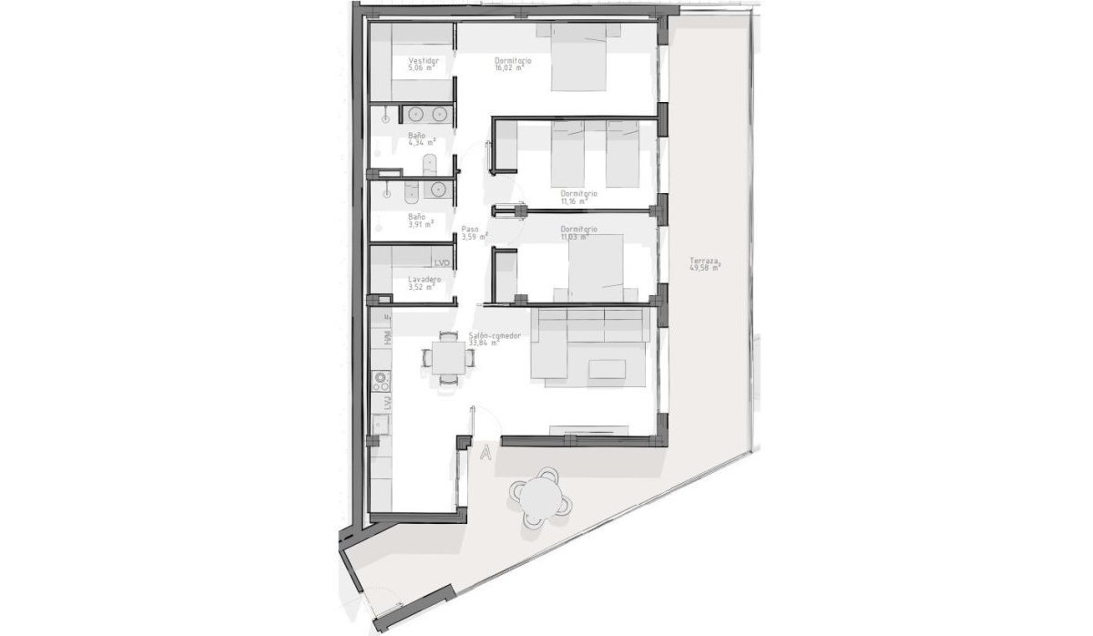 Obra nueva - Apartamento / piso - Aguilas