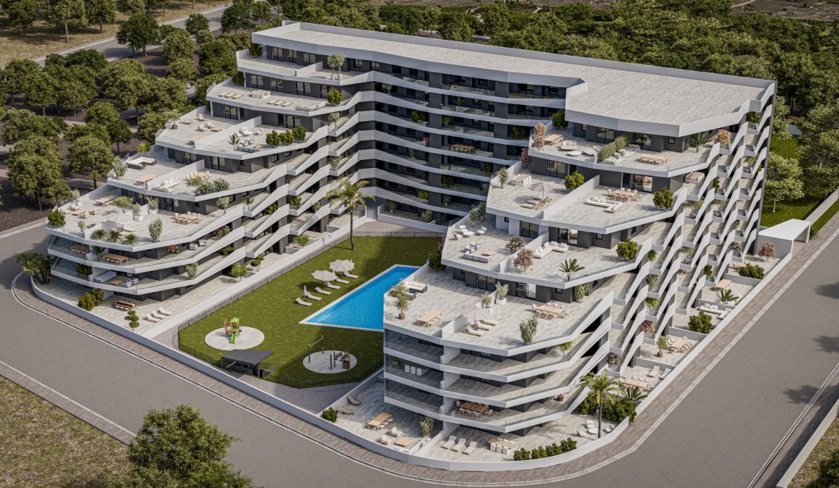 New Build - Apartment / flat - San Miguel de Salinas
