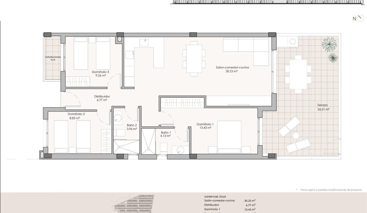 New Build - Apartment / flat - Pulpi