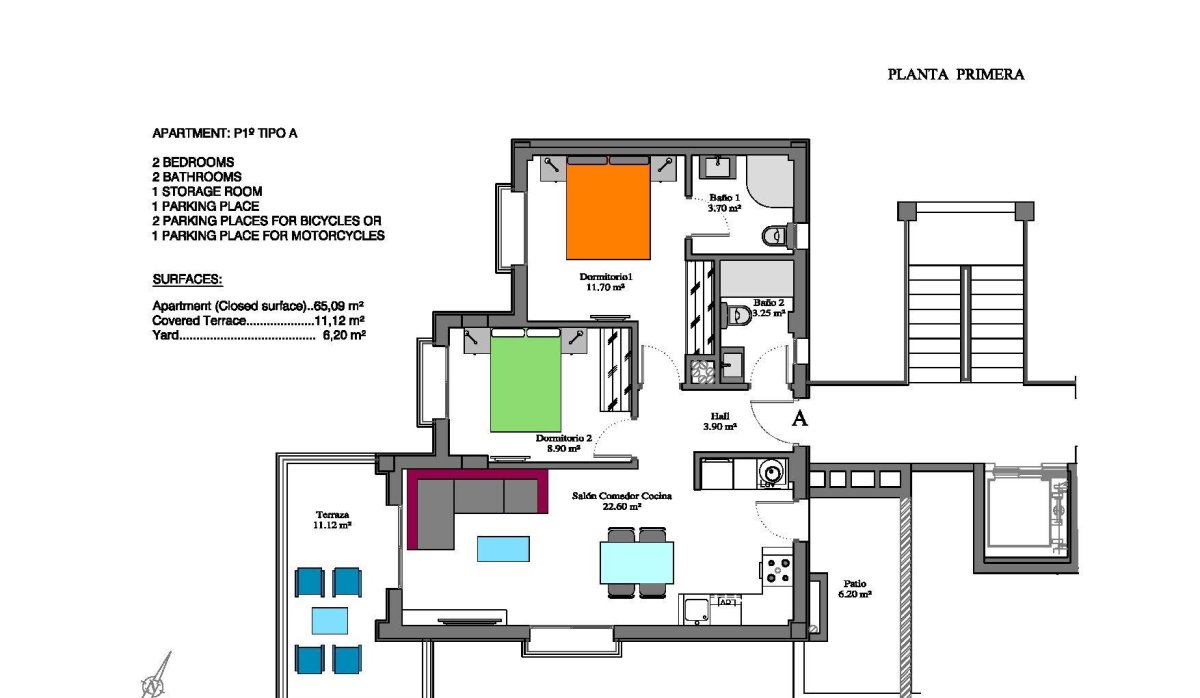 New Build - Apartment / flat - Orihuela Costa - Las Filipinas