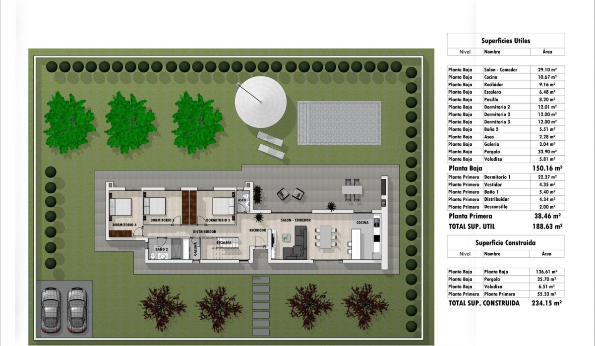 New Build - Villa - Pinoso - Lel