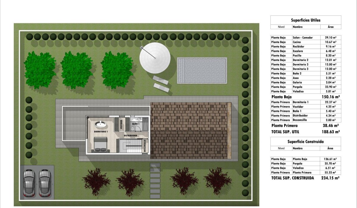 New Build - Villa - Pinoso - Lel