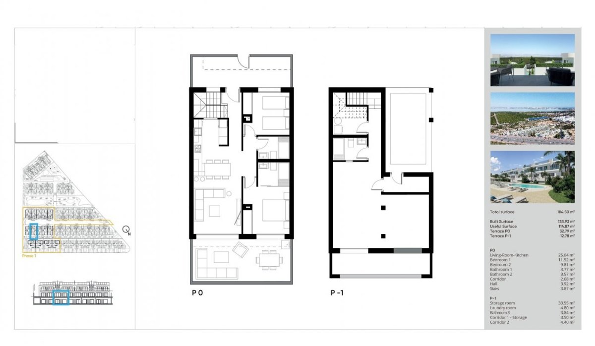 New Build - Bungalow - Torrevieja - Lago Jardín II