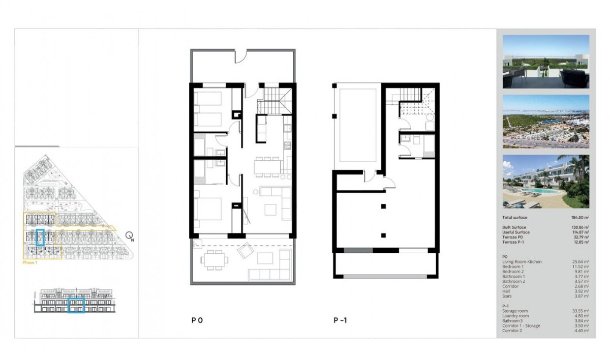 New Build - Bungalow - Torrevieja - Lago Jardín II