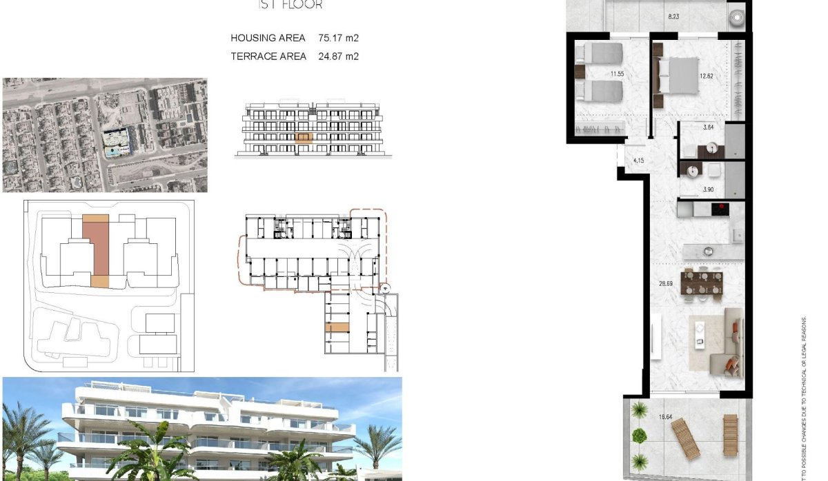 New Build - Apartment / flat - Orihuela Costa - Lomas de Cabo Roig