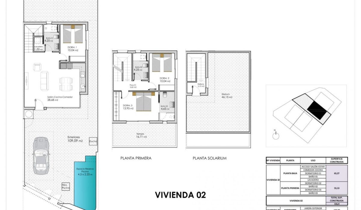 New Build - Villa - Pilar de la Horadada - pueblo