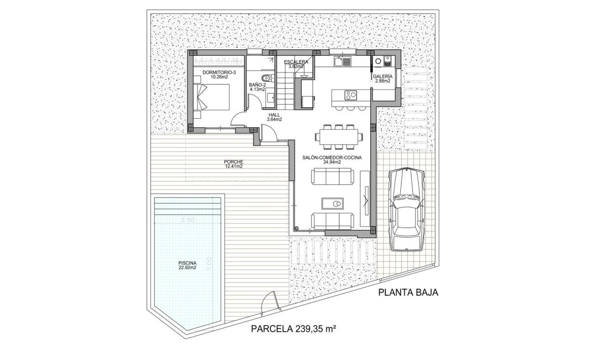 New Build - Villa - Benijofar - Polideportivo