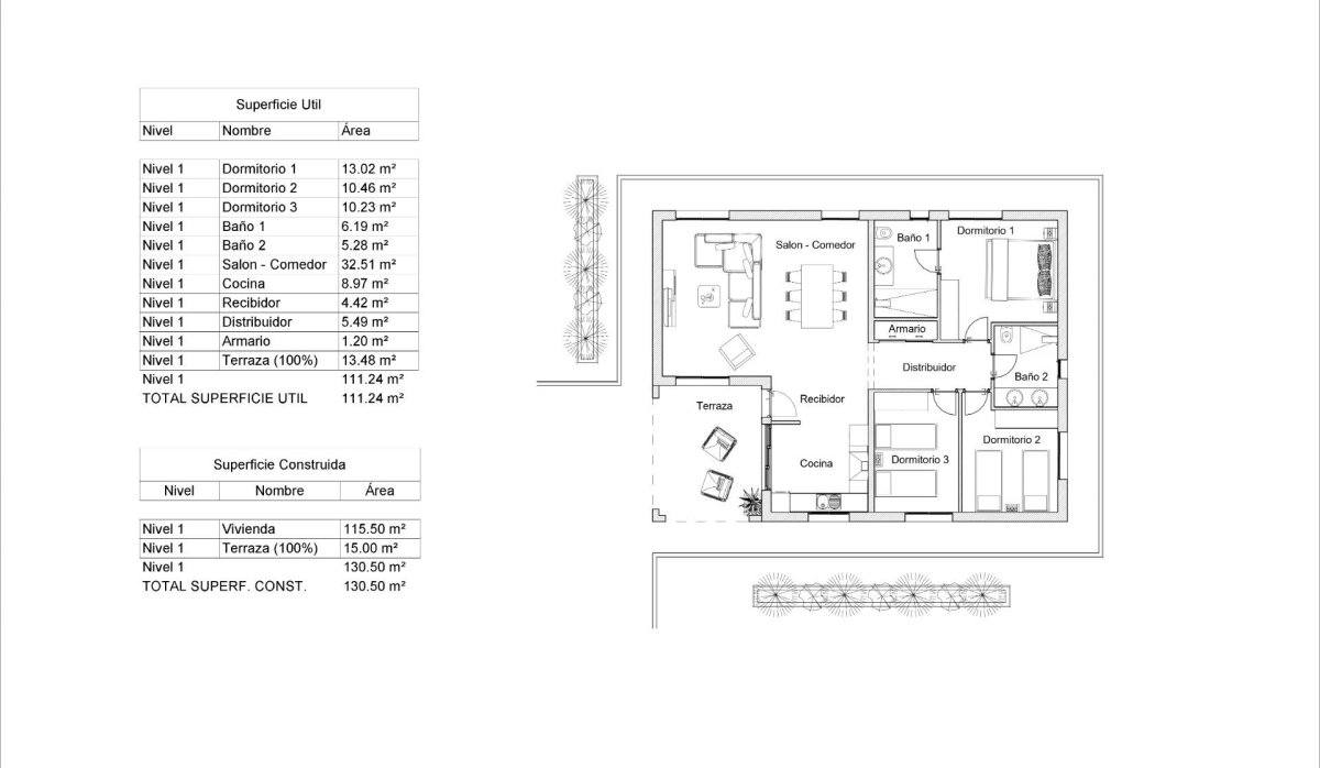 New Build - Villa - Pinoso - Lel