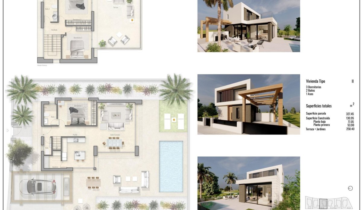 New Build - Villa - Pilar de la Horadada - Roda Golf