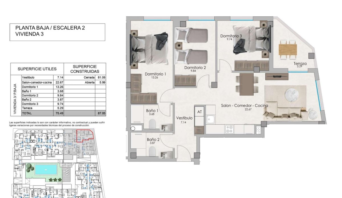 New Build - Apartment / flat - Santa Pola - Estacion de autobuses