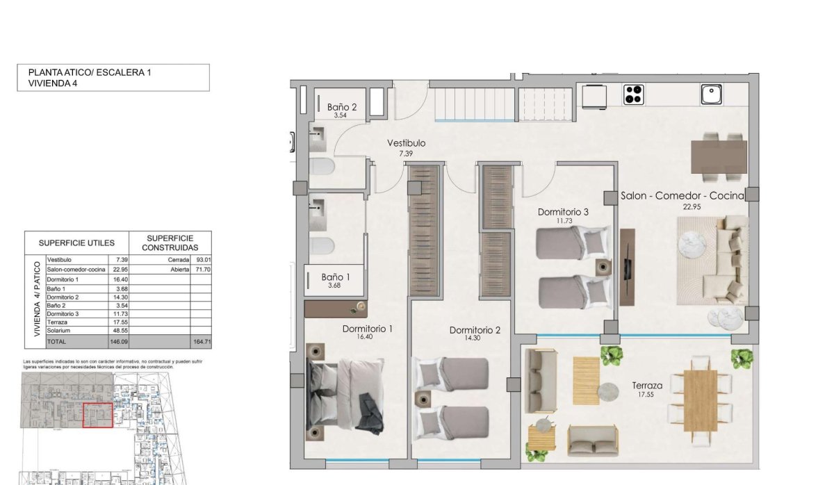 New Build - Penthouse - Santa Pola - Estacion de autobuses