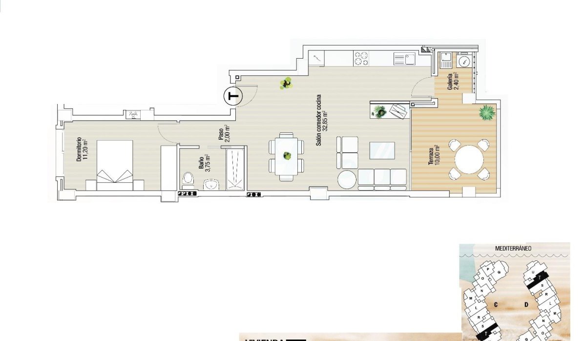 New Build - Apartment / flat - La Manga del Mar Menor - La Manga