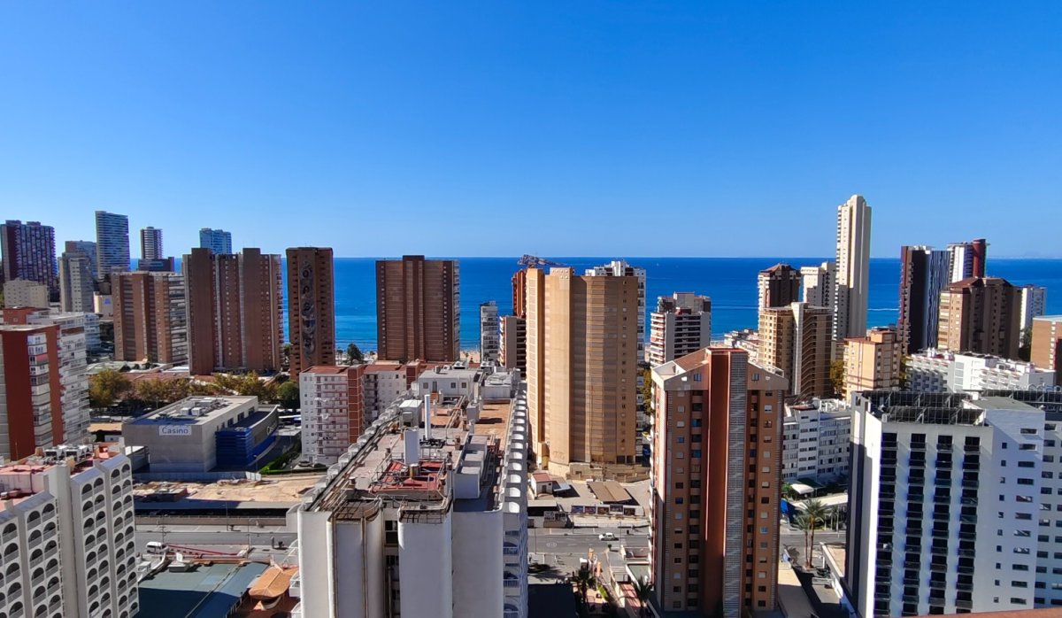 Sea views - Apartment with sea views and tourist license in Benidorm - Levante (Costa Blanca - Alicante)