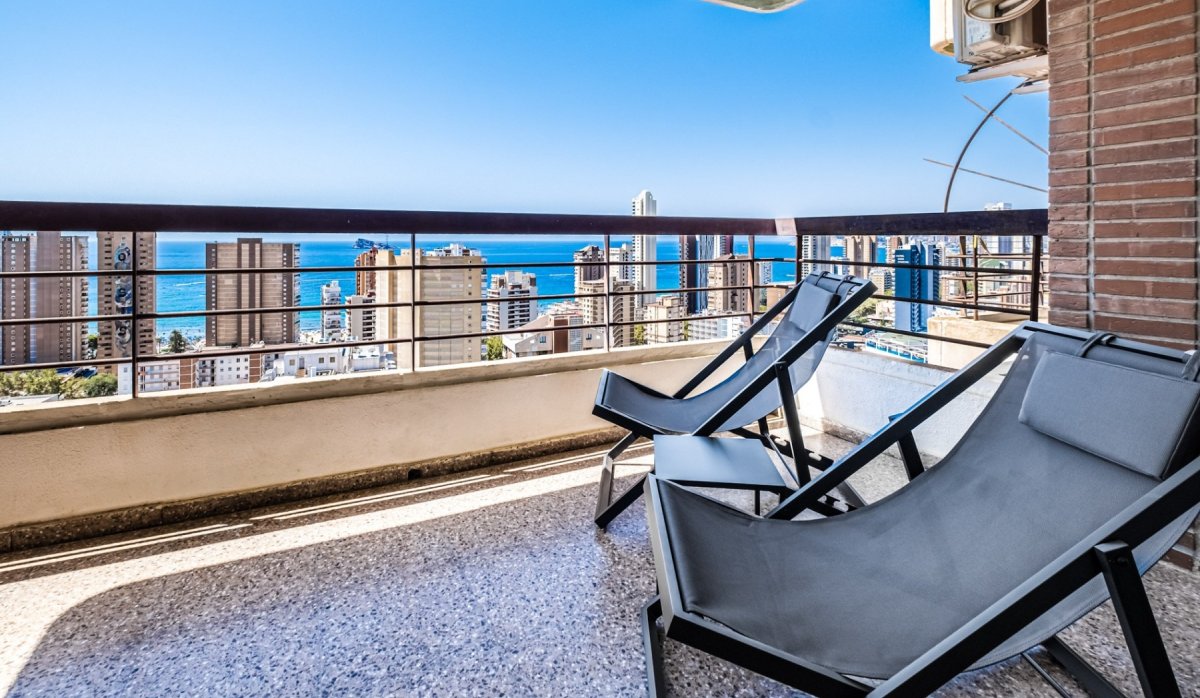 Sea views - Apartment TAPE F with sea views and tourist license in Benidorm - Levante (Costa Blanca - Alicante)