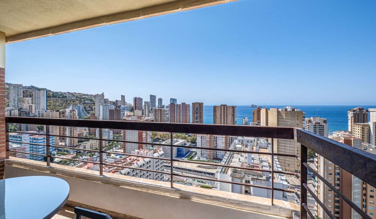 Sea views - Studio TAPE E con vistas al mar y licencia turística en Benidorm - Levante (Costa Blanca - Alicante)