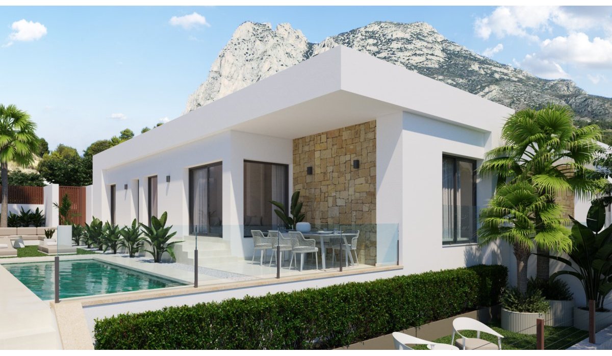 Plot - Villa with sea views, private pool and cellar in Finestrat (Costa Blanca - Alicante)