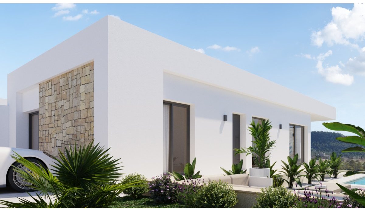 Facade - Villa with sea views, private pool and cellar in Finestrat (Costa Blanca - Alicante)