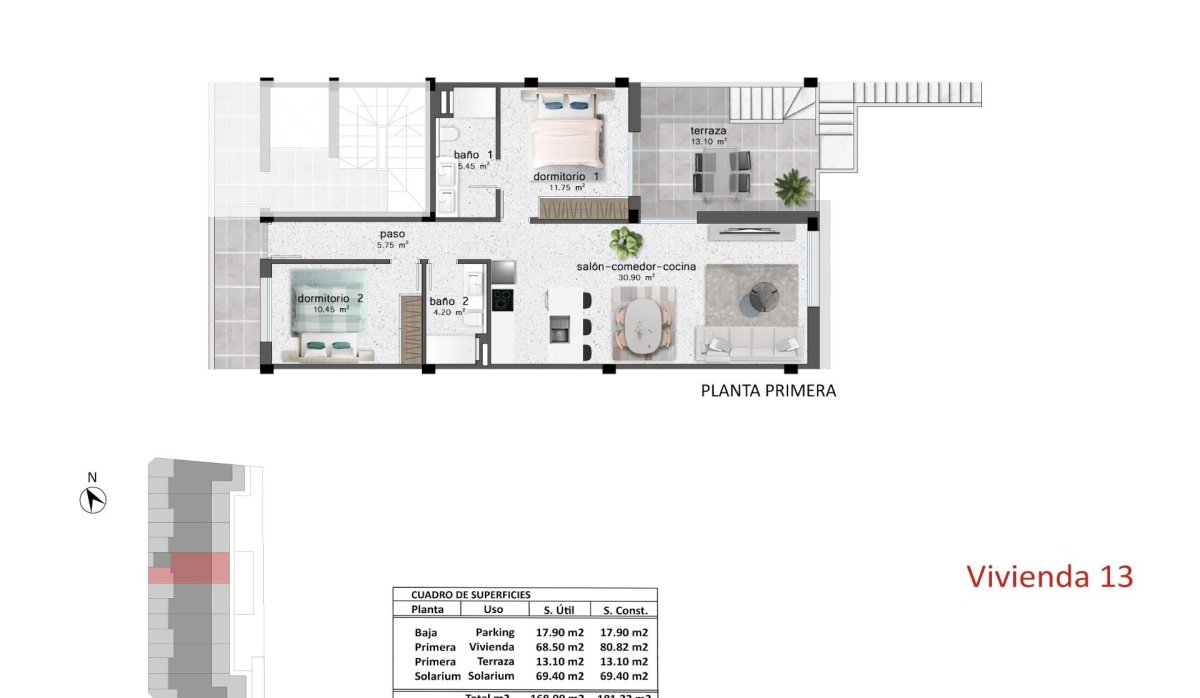 New Build - Bungalow - Pilar de la Horadada - pueblo