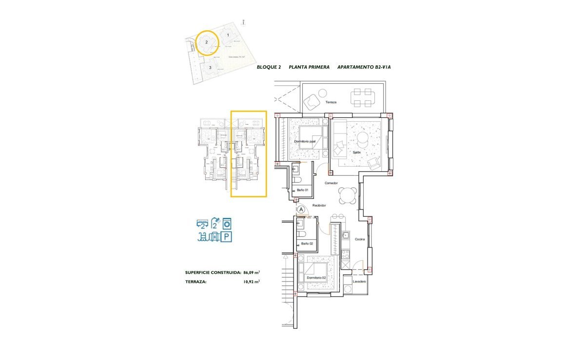 New Build - Apartment / flat - Los Alcazares - Serena Golf