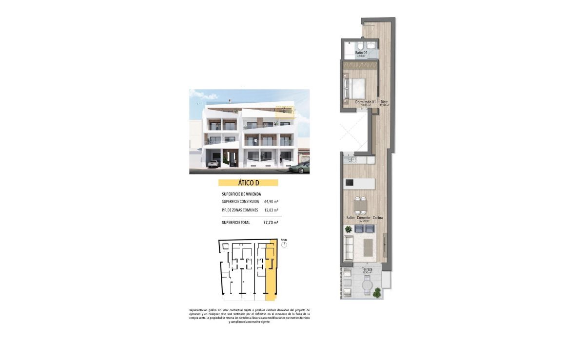 New Build - Penthouse - Torrevieja - Playa de El Cura