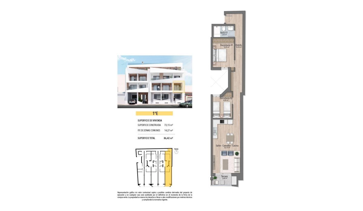 New Build - Apartment / flat - Torrevieja - Playa de El Cura