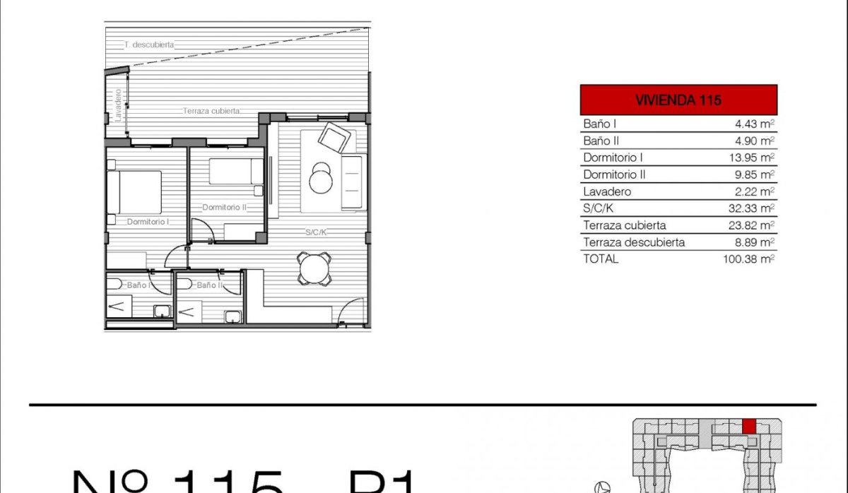 New Build - Apartment / flat - San Miguel de Salinas - Pueblo