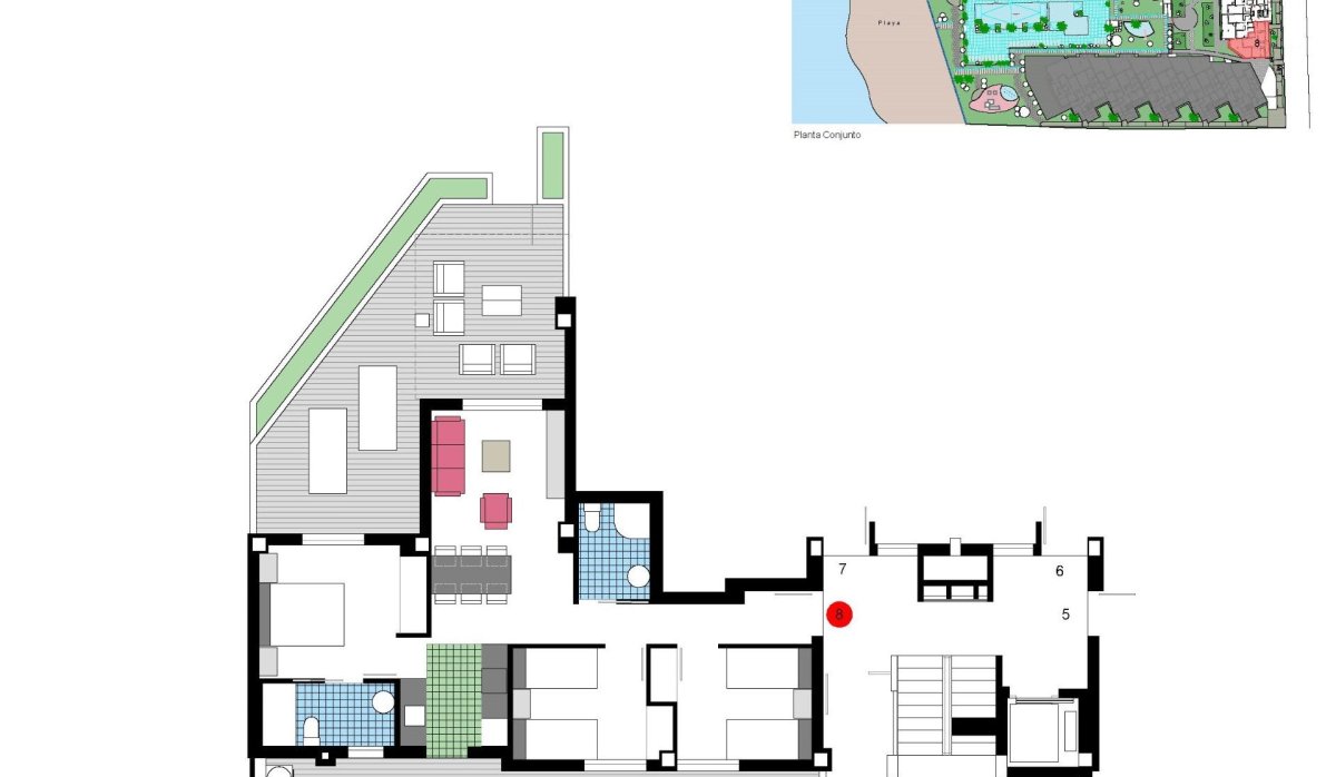 New Build - Apartment / flat - Denia - L´Estanyó (Marinas)