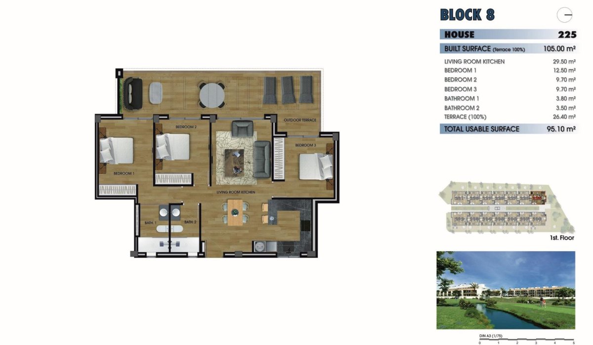 New Build - Apartment / flat - Los Alcazares - La Serena Golf