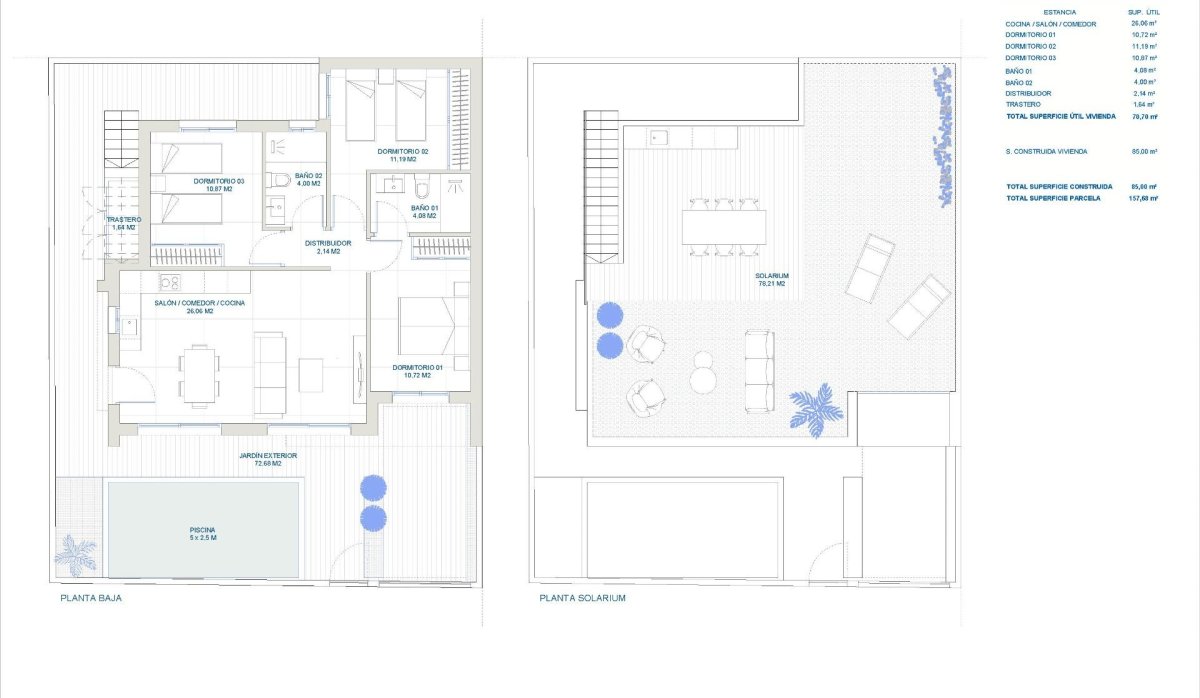 New Build - Villa - Torre Pacheco - Roldán