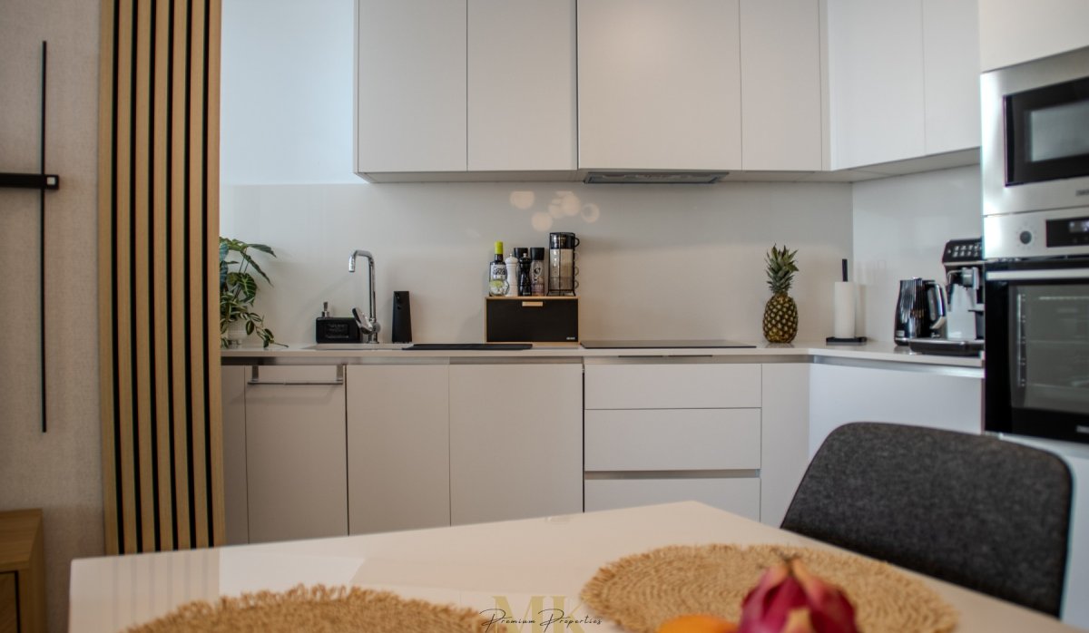 Kitchen - Luxury apartment for sale in new building Sakura, Benidorm - Poniente Beach (Costa Blanca, Alicante)