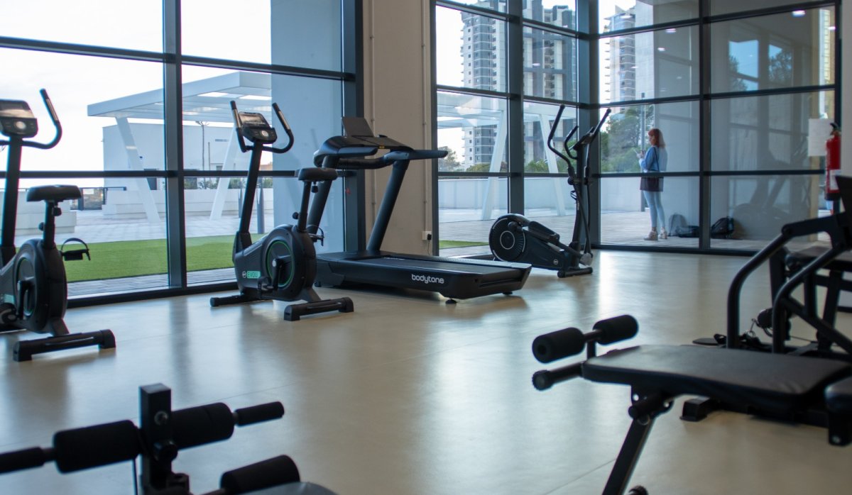 Gym - Luxury apartment for sale in new building Sakura, Benidorm - Poniente Beach (Costa Blanca, Alicante)