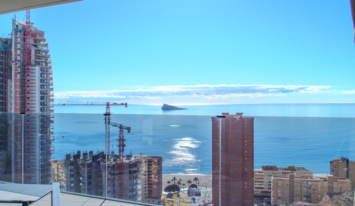 Terrace - Luxury apartment for sale in new building Sakura, Benidorm - Poniente Beach (Costa Blanca, Alicante)