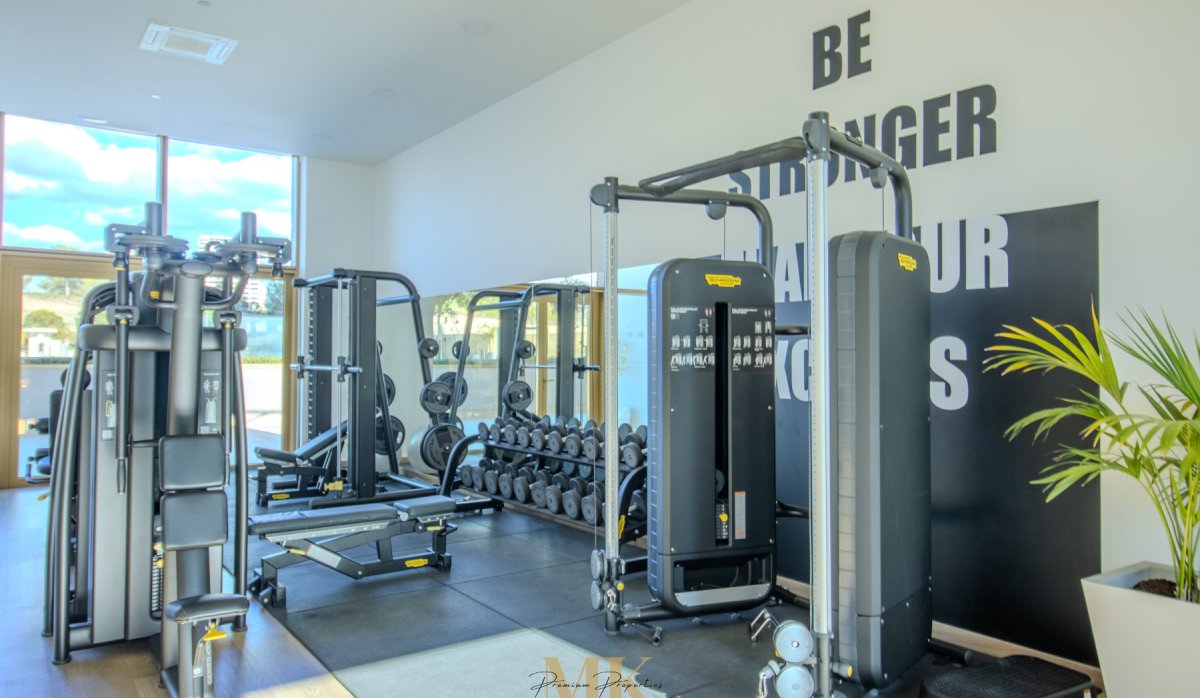 Gym - Luxury apartment for sale in the unique Intempo building, Poniente (Costa Blanca - Alicante - Benidorm)